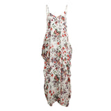 Bohemian Floral Print Long Summer Dress