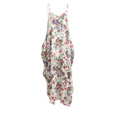 Bohemian Floral Print Long Summer Dress